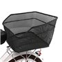 Micvtve ArrièRe Panier de Grande Capacité Porte-Bagages ArrièRe pour Monter Le MéTallique Panier de Rangement pour avec Couvercl