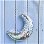 BOFRHME 1 Pièces Boule Disco Boules Disco en Forme de Lune Décor Suspendu Décor Disco Boule Disco Rétro-Réfléchissante Lumières 
