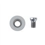 Ci3 Ronde 12X2.5Mm Carbure Inserts Couteaux Lame de Rechange Fit pour Bricolage Tour Tourner le Bois Finisseur Outil 10 PièCes S