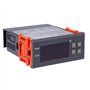 Wanjorlay ContrôLeur de TempéRature NuméRique -99-400 DegréS PT100 M8 Sonde Thermocouple Capteur Thermostat IntéGré 220 V Interr