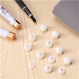 Veciado 12 PièCes Douilles de Stylo Douilles de Stylo Blanches Douilles de Stylo Durables AntiadhéSives Douilles SynthéTiques Po