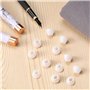 Veciado 12 PièCes Douilles de Stylo Douilles de Stylo Blanches Douilles de Stylo Durables AntiadhéSives Douilles SynthéTiques Po
