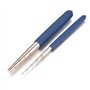 Iegefirm 2 PièCes/Ensemble Outil D'Emballage de de Tiges D'Enroulement de de Fer Bleu avec Boucle 10 Tailles pour Fabrication de