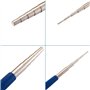 Iegefirm 2 PièCes/Ensemble Outil D'Emballage de de Tiges D'Enroulement de de Fer Bleu avec Boucle 10 Tailles pour Fabrication de