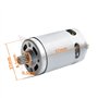 Wisboey 21V RS550 Moteur Brossé Moteur 14 Dents Convient pour 4/6 Pouces Mini Scie à BûChe Accessoires D'Outils de TronçOnneuse