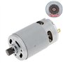 Wisboey 21V RS550 Moteur Brossé Moteur 14 Dents Convient pour 4/6 Pouces Mini Scie à BûChe Accessoires D'Outils de TronçOnneuse