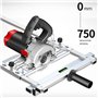 Nudiuhis Guide de Bord Multifonctionnel Positionnement Coupe Planche de Bois Outil éLectricité Scie Circulaire Tondeuse Machine 