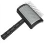 Uxsjakjsd Brosse fixe pour chien - Brosse extra longue pour grands chiens - Toilettage des animaux de compagnie - Brosse métalli