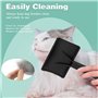 Uxsjakjsd Brosse fixe pour chien - Brosse extra longue pour grands chiens - Toilettage des animaux de compagnie - Brosse métalli