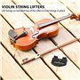 Sknrlko Pont de violon 1/4-4/4 pour changement de cordes de violon - Accessoires solides et durables