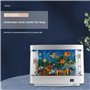 Iegefirm Poisson Ornemental Lumière Dynamique Océan Virtuel Dauphin Paysage Tropical Artificiel Mignon Chambre Décoration EU Plu