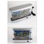 Iegefirm Poisson Ornemental Lumière Dynamique Océan Virtuel Dauphin Paysage Tropical Artificiel Mignon Chambre Décoration EU Plu