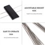 Lobamop Lot de 30 étiquettes en métal pour plantes - Résistantes aux intempéries - Réutilisables - Pour l'école et les légumes -
