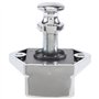 Lot de 10 Bouton Poussoir Camping Car, Bouton Poussoir Loquet en Métal, errure Loquet Porte Fermeture Placard Bouton Pour Campin