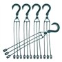 PPbreken Lot de 5 chaînes suspendues en plastique pour pots de fleurs