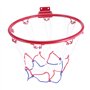Giilayky Cerceau de Basket-Ball Mural de 32 Cm Filet de Jante en MéTal Panier Suspendu la Jante Murale de Basket-Ball avec Vis S
