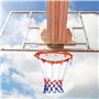 Giilayky Cerceau de Basket-Ball Mural de 32 Cm Filet de Jante en MéTal Panier Suspendu la Jante Murale de Basket-Ball avec Vis S