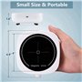 UrbanNest Agitateur MagnéTique Mini MéLangeur de Laboratoire Plaque D'Agitation Portable pour Laboratoire