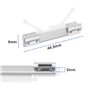 eMagTech 10pcs Clips de Pare-Brise Avant de Voiture Côté A Clips de Moulage Garniture de Pilier Fixations Clips de Retenue pour 