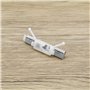 eMagTech 10pcs Clips de Pare-Brise Avant de Voiture Côté A Clips de Moulage Garniture de Pilier Fixations Clips de Retenue pour 