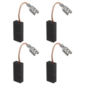 eMagTech 2 paires Balais de Charbon de Tondeuse à Gazon Compatible avec Bosch Rotak 320 ER 32-12 Pièces de Rechange de Moteur Él