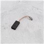 eMagTech 2 paires Balais de Charbon de Tondeuse à Gazon Compatible avec Bosch Rotak 320 ER 32-12 Pièces de Rechange de Moteur Él