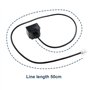 eMagTech Lot de 2 adaptateurs de formation téléphonique en Y RJ9 4P4C - Répartiteur de tête en cristal compatible avec Cisco - C