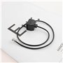 eMagTech Lot de 2 adaptateurs de formation téléphonique en Y RJ9 4P4C - Répartiteur de tête en cristal compatible avec Cisco - C