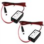 eMagTech 2pcs Filtres de Caméra de Recul avec Prise Redresseurs de Caméra Relais de Puissance Condensateur Filtre Compatible ave