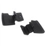Borimend 2 PièCes Console Accoudoir Couvercle Loquet Couvercle Accoudoir Central BoîTe Serrure pour ASX 8011A408 8011A409