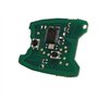 Borimend Carte de Circuit Imprimé FOB de Clé à Distance de 433MHz 2 Boutons pour 307/2000-2017 73373067C