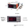 CosyCaya ZFX-7016K Contrôleur Intelligent Haute Température Régulateur de Thermostat Numérique Interrupteur de Commande de Four 