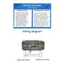 CosyCaya ZFX-7016K Contrôleur Intelligent Haute Température Régulateur de Thermostat Numérique Interrupteur de Commande de Four 