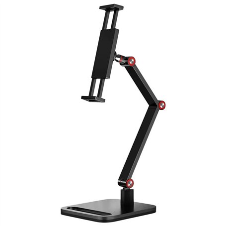 Giyofom Support de Moniteur Portable Support Réglable Pivotant à 360° Support de Tablette Compatible avec Le Support de Serrage