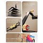 Giyofom Support de Moniteur Portable Support Réglable Pivotant à 360° Support de Tablette Compatible avec Le Support de Serrage 