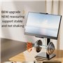Giyofom Support de Moniteur Portable Support Réglable Pivotant à 360° Support de Tablette Compatible avec Le Support de Serrage 
