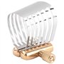 CosyCaya 1 pince pour saxophone ténor - Accessoire de ligature pour saxophone - Ligature dorée et argentée