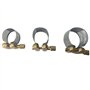 CosyCaya 1 pince pour saxophone ténor - Accessoire de ligature pour saxophone - Ligature dorée et argentée
