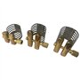 CosyCaya 1 pince pour saxophone ténor - Accessoire de ligature pour saxophone - Ligature dorée et argentée