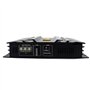 Aisuoka Amplificateur de Voiture en Alliage D'Aluminium Noir Haute Puissance C-236 3800W 2 Canaux pour Caisson de Basses de Voit