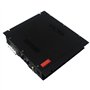 Aisuoka Amplificateur de Voiture en Alliage D'Aluminium Noir Haute Puissance C-236 3800W 2 Canaux pour Caisson de Basses de Voit