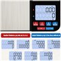 Wisboey Balance de Cuisine Double Plateforme Balance Alimentaire Haute Précision avec Écran LCD 1 PC