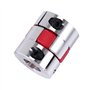 NISHZHU 3.5 X 3cm Coupleur de Coupleur D'Arbre de Moteur Pas à Pas D'Accouplement D'Arbre Flexible en Aluminium