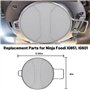 Veciado Protection anti-éclaboussures en acier inoxydable pour barbecue Foodi IG600 IG601 IG651 - Passe au lave-vaisselle et réu