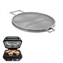 Veciado Protection anti-éclaboussures en acier inoxydable pour barbecue Foodi IG600 IG601 IG651 - Passe au lave-vaisselle et réu