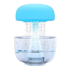 Qeunrtiy 1 PCS Humidificateur Champignon avec Lampe Lumineuse Méduse - Veilleuse