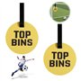 Yocdunm Lot de 2 cibles de football