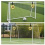 Yocdunm Lot de 2 cibles de football, 2 cibles de 22,9 cm pour ou coups libres, disque de but de football avec sangle réglable, c