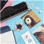 Nagoyuki Perforatrice à 11 trous pour album de papier - Perforatrice réglable A4 - Perforatrice pour scrapbooking - Outils de br