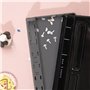 Nagoyuki Perforatrice à 11 trous pour album de papier - Perforatrice réglable A4 - Perforatrice pour scrapbooking - Outils de br